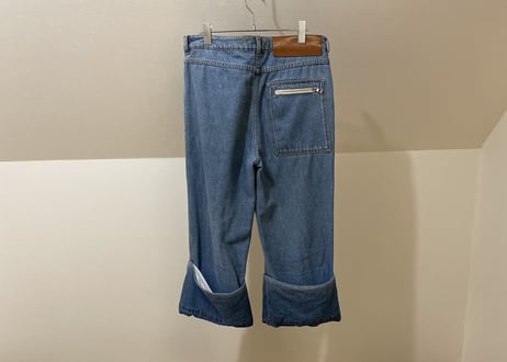 loewe 2020aw fisherman denim pants