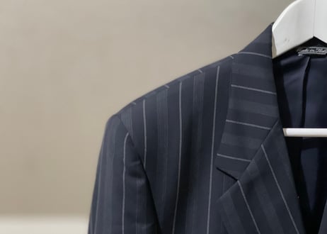 versace stripe double set up suit dead stock