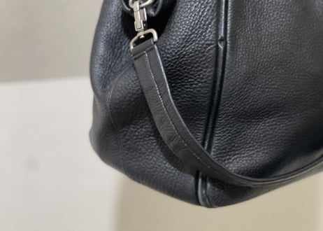 issey miyake leather bag