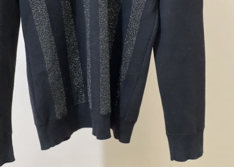 balmain stripe knit