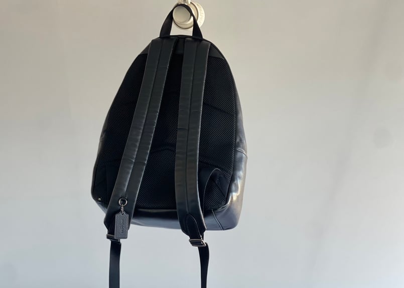 coach leather backpack コーチ レザー バックパック Coach レザー バックパック | ブラック | FARFETCH JP