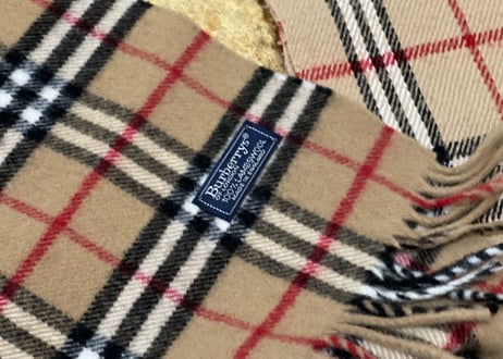 burbery made in England muffler