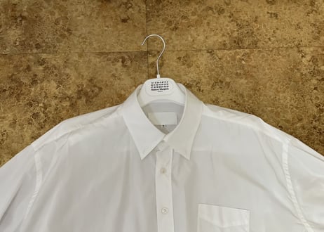 maison margiela "白タグ" over size long shirt