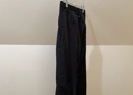 mm6 maison margiela 2020aw nylon blcak trousers dead stock