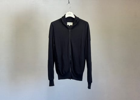 maison margiela "cashmere" drives knit black