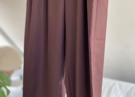 gianni versace "初期" bordeaux double set up suit