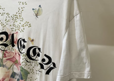 alexander mcqueen 2017ss flower motif tops