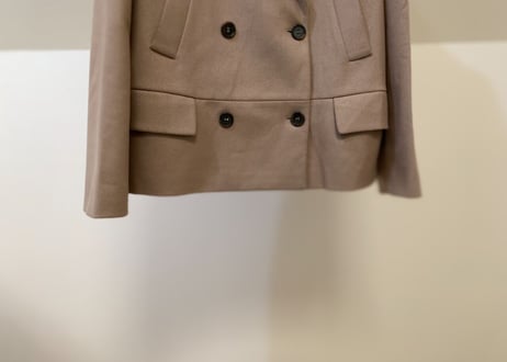 jil sander double breasted coat