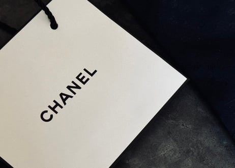 chanel coco neck tie