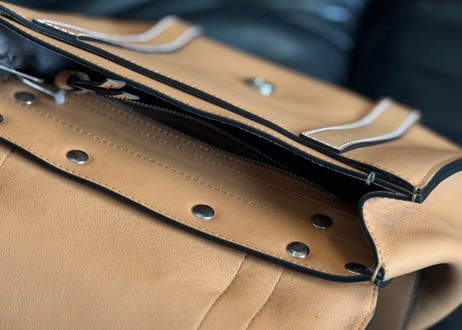 jw anderson leather bag dead stock