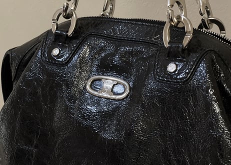 celine leather bag