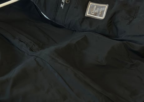 dior tuxedo set up suit
