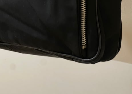 prada leather × nylon bag