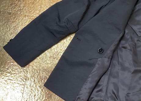 mm6 maison margiela 2020aw nylon doule black blazer dead stock