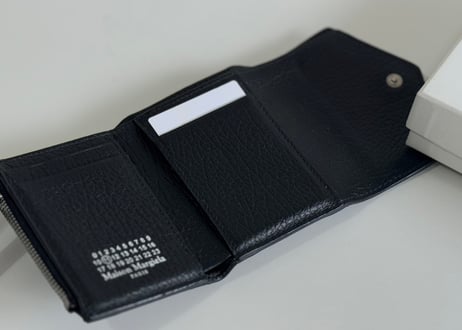 maison margiela leather wallet