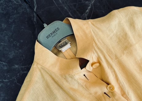 hermes linen shirt jacket
