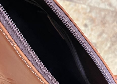 vintage made in italy leather bag