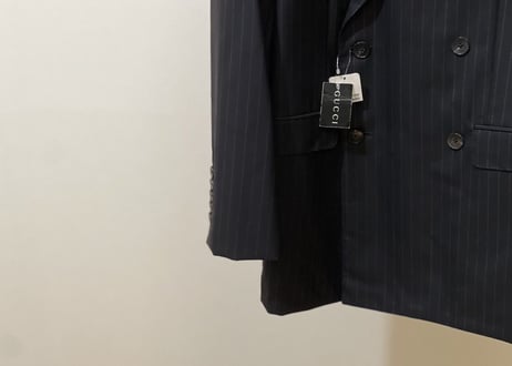 gucci stripe double jacket dead stock
