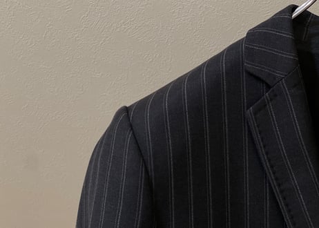 dolce & gabbana striepe set up suit dead stock
