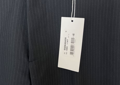2018aw maison margiela stripe trousers dead stock