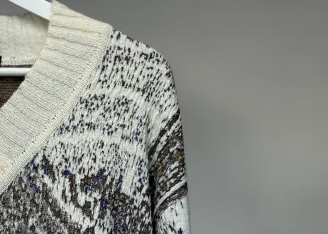 90s lanvin made in Italy mohair knit