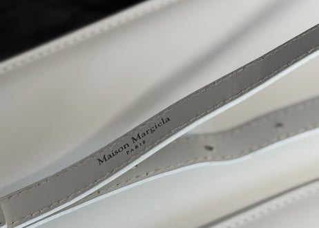 maison margiela leather shoulder bag