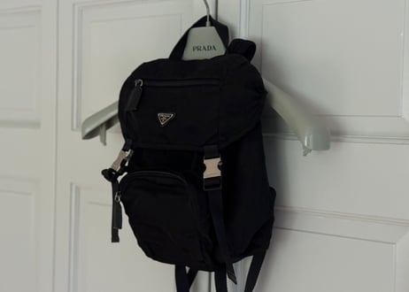 prada nylon back pack