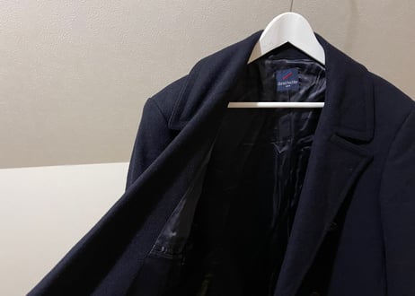 80-90s made in Italy double long coat