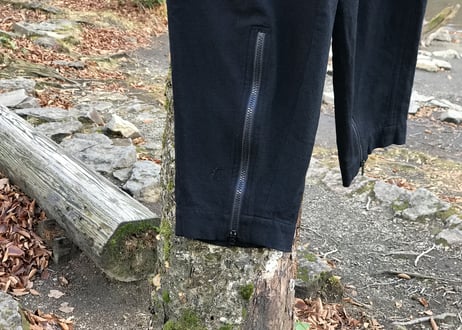 90s ys for men zip wide trousers