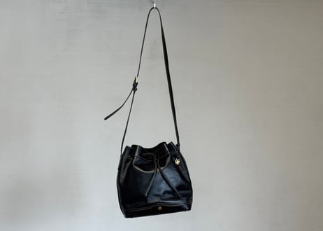 gold pfeil leather shoulder bag