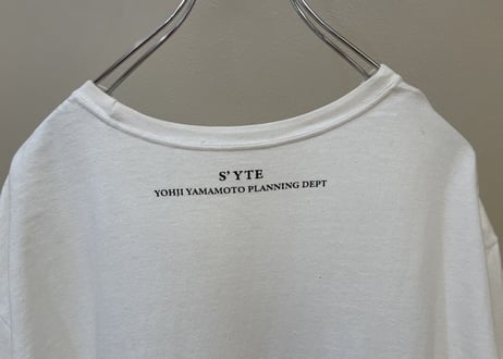s'yte yohji yamamoto graphic tops