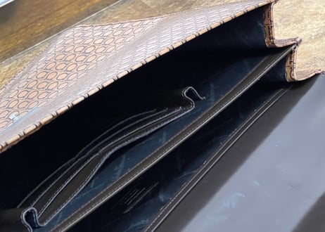 salvatore ferragamo  gancio leather bag