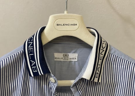 balenciaga stripe shirt