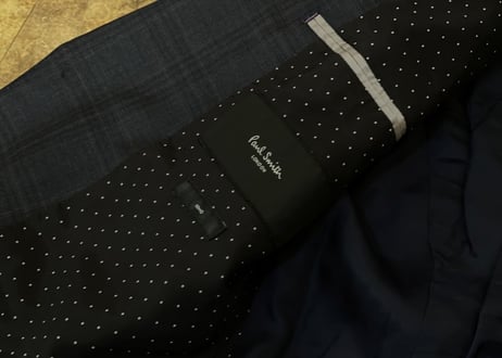 paul smith 2018aw soho super 130s wool set up suit