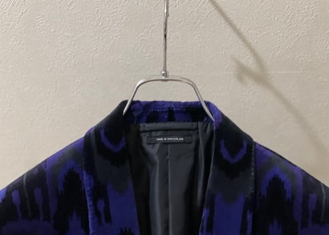 tom ford 2019aw velour jacket dead stock