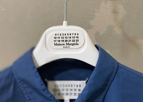 maison margiela 2013aw blue shirt