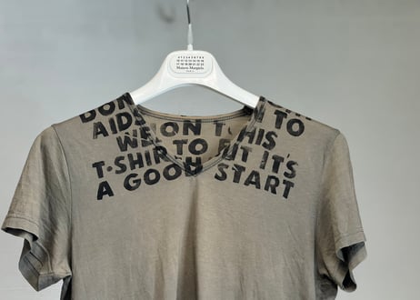 maison margiela by "miss diana" AIDS t brown