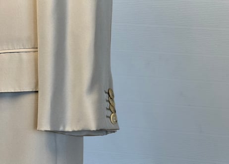 gucci pure silk set up suit