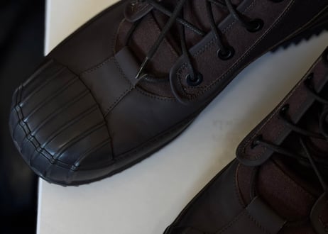 maison margiela leather boots dead stock