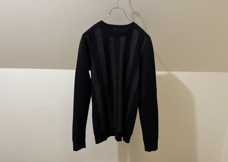 balmain stripe knit