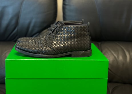 bottega veneta Intrecciato boots