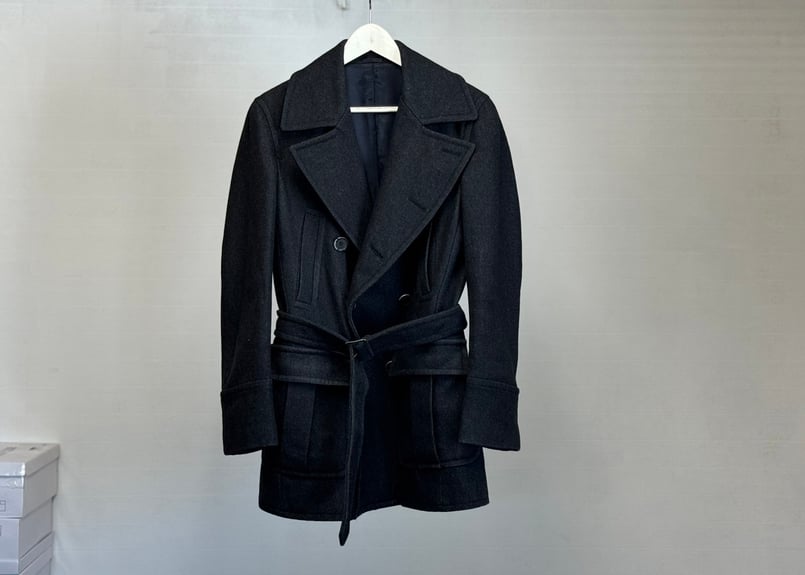 00s ALEXANDER McQUEEN ブラックジレ ジャケット 本人期 alexander mcqueen 
