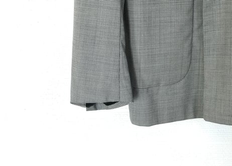 2014aw balenciaga leather lapel  tailored jacket dead stock