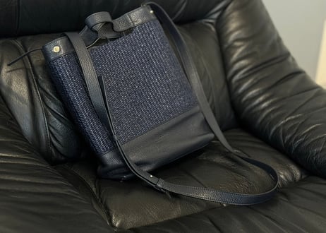 jilsander leather shoulder bag