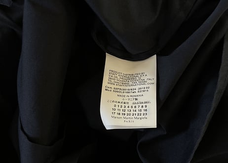 maison margiela shirt black