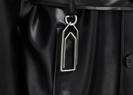 mm6 maison margiela 2022aw fake leather coat