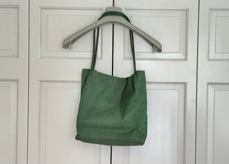prada nylon bag green