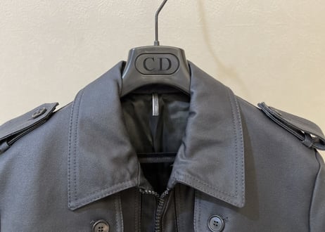 dior homme 2006aw coating jacket dead stock