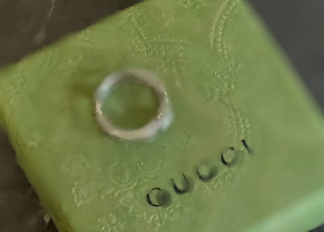 gucci silver ring