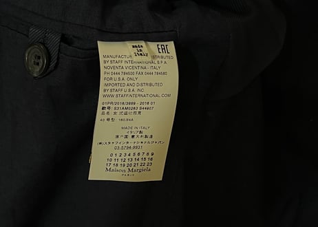 maison margiela coat